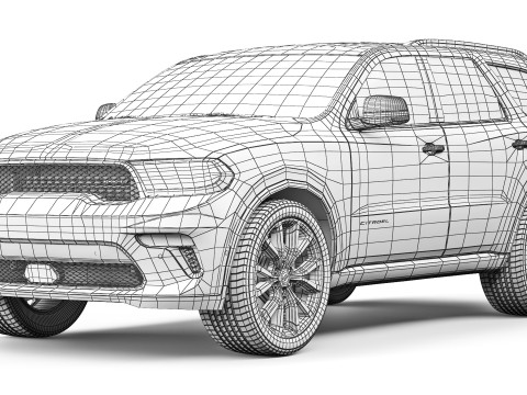 Dodge Durango 2021 Modelo 3D