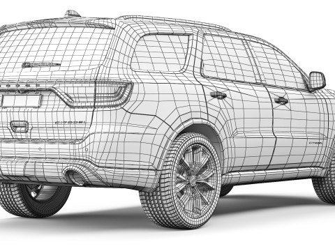 Dodge Durango 2021 Modelo 3D