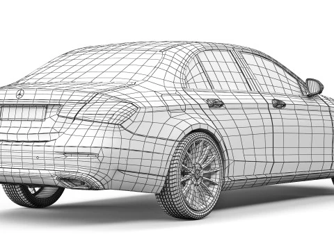 Mercedes-Benz Classe E 2020 Modello 3D