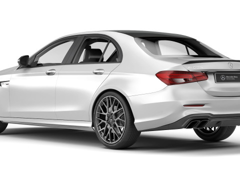 Mercedes-Benz E63 AMG 2021 3Dモデル