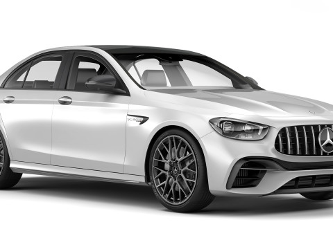 Mercedes-Benz E63 AMG 2021 3Dモデル