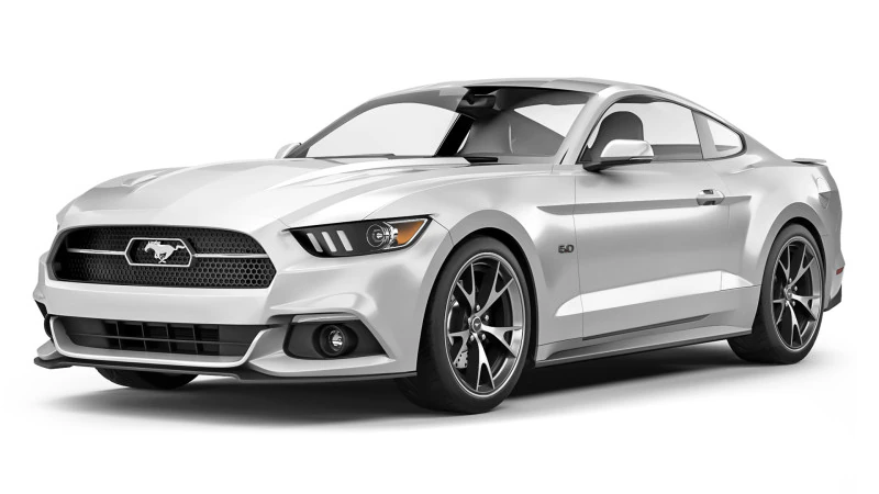 Mustang 50th Anniversary Edition 2015 3D Model .c4d .max .obj .3ds .fbx .stl .blend 