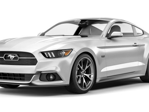 Mustang 50th Anniversary Edition 2015 3D-Modell