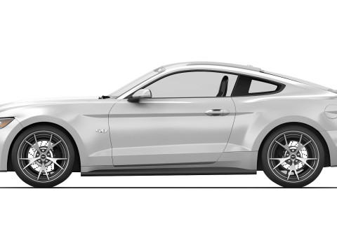 Mustang 50th Anniversary Edition 2015 3Dモデル