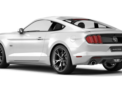 Mustang 50th Anniversary Edition 2015 3D Model