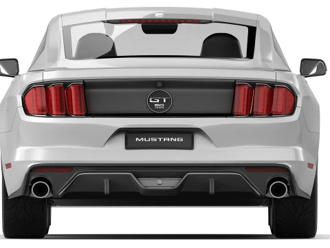Mustang 50th Anniversary Edition 2015 3D Model