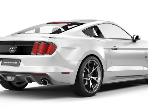 Mustang 50th Anniversary Edition 2015 3Dモデル