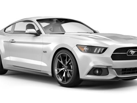 Mustang 50th Anniversary Edition 2015 3Dモデル