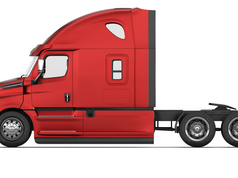 Freightliner Cascadia 2020 Sleeper Cab 3Dモデル