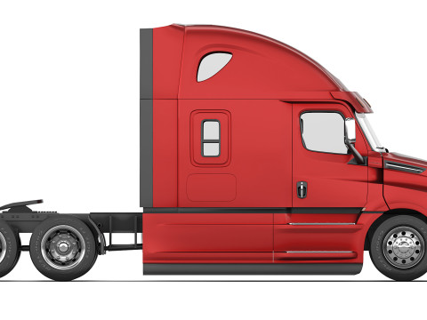 Freightliner Cascadia 2020 Sleeper Cab 3Dモデル