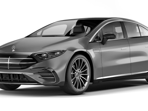 Mercedes-Benz EQS 2025 3D Модель
