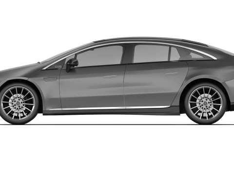 Mercedes-Benz EQS 2025 3D मॉडल
