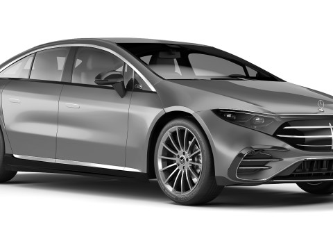 Mercedes-Benz EQS 2025 3D मॉडल