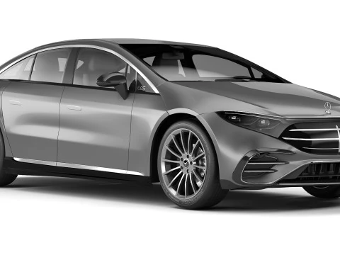 Mercedes-Benz EQS 2025 Model 3D