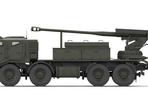 SPH 2S22 Bogdana 3 2023 Modello 3D