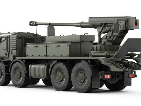 SPH 2S22 Bogdana 3 2023 Modello 3D