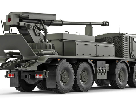 SPH 2S22 Bogdana 3 2023 Modello 3D