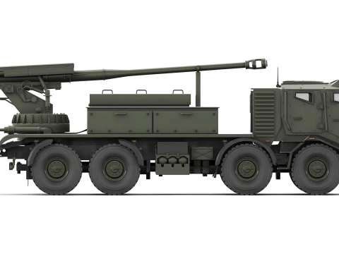 SPH 2S22 Bogdana 3 2023 Modello 3D