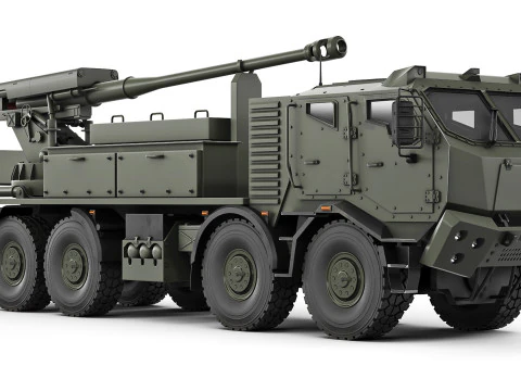 SPH 2S22 Bogdana 3 2023 Modello 3D