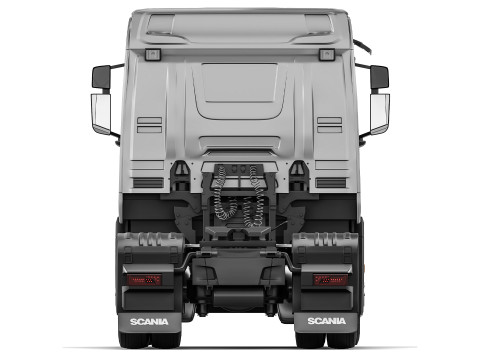 Scania R580 6x4 2019 Model 3D