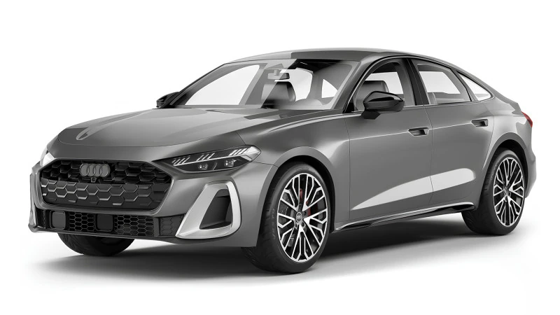 奥迪 A5 2025 3D 模型 .c4d .max .obj .3ds .fbx .stl .blend 