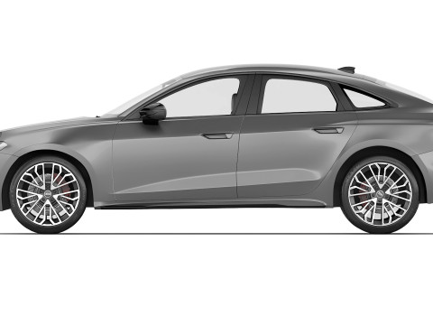Audi A5 2025 3D Модель