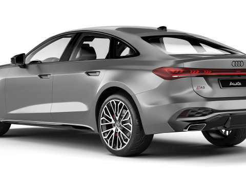 Audi A5 2025 3D Модель