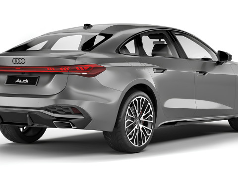 Audi A5 2025 3D Модель