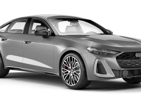Audi A5 2025 3D Модель