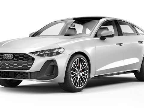 Audi S5 2025 3D Модель