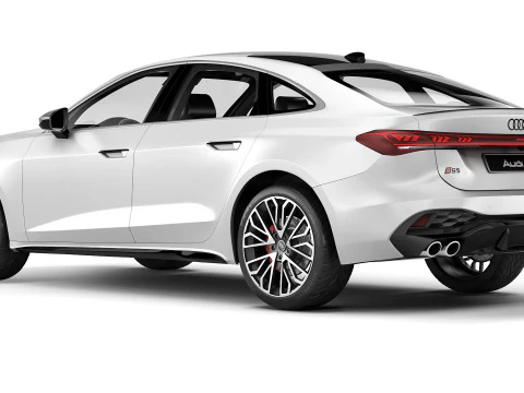 Audi S5 2025 3D Model