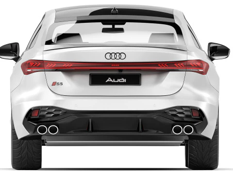 Audi S5 2025 3D Model