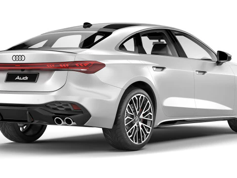 Audi S5 2025 3D Model