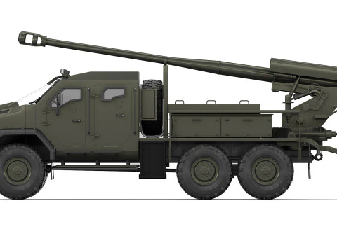 SPH 2S22 Bogdana 40 2023 3D Model