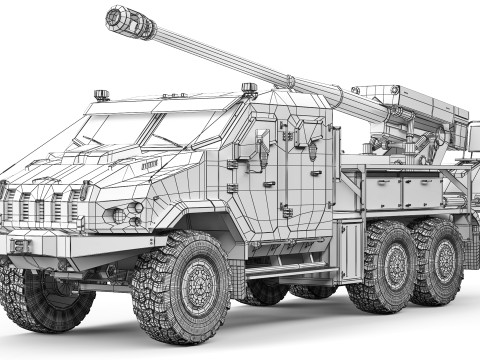 SPH 2S22 Bogdana 40 2023 Model 3D