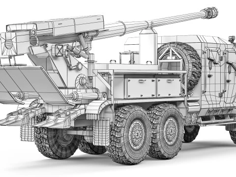 SPH 2S22 Bogdana 40 2023 3D Model