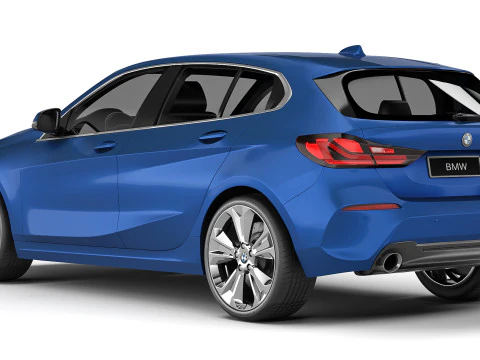 F40 118i 2020 3D Model