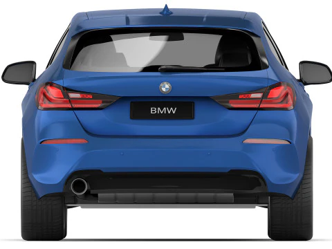 F40 118i 2020 3D Model