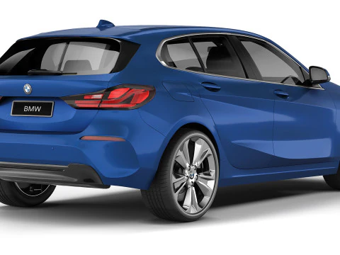 F40 118i 2020 3D Model