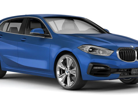 F40 118i 2020 3D Model