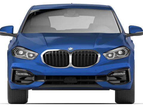 F40 118i 2020 3D Model