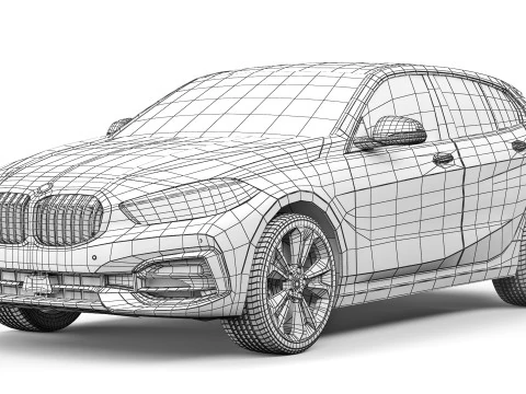 F40 118i 2020 3D Model