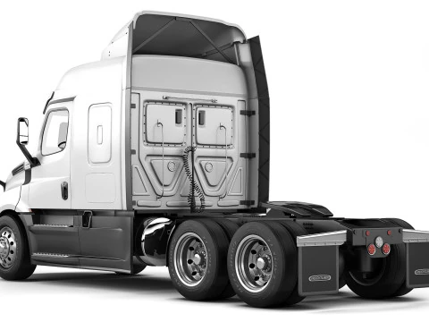 Freightliner Cascadia XT Mid-Roof 2020 3D Model