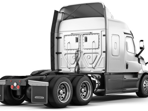 Freightliner Cascadia XT Mid-Roof 2020 Model 3D