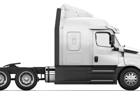 Freightliner Cascadia XT Mid-Roof 2020 Model 3D