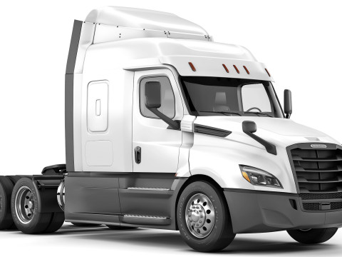 Freightliner Cascadia XT Mid-Roof 2020 Model 3D