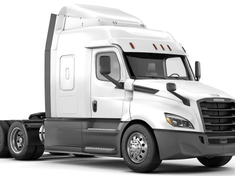 Freightliner Cascadia XT Mid-Roof 2020 3D Model