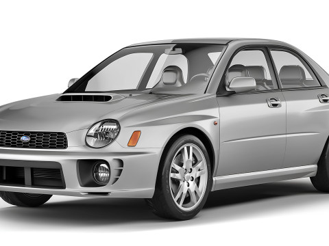 Subaru Impreza WRX 2001 3D Model