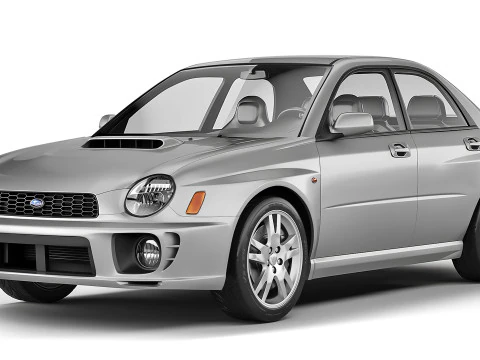 Subaru Impreza WRX 2001 3D Modell