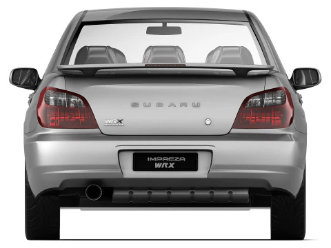 Subaru Impreza WRX 2001 Modelo 3D